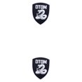 thumbnail image 4 of maskred Luminous Glow In Dark Hook Illuminated Embroidery Patch Lightweight Armband Emblem Badges Clothes Accessories Type 4 2Set, 4 of 6