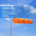 thumbnail image 4 of ANLEY 40-Inch Windsock - Rip-stop Polyester Wind Direction Measurement Sock Bag with Reflective Belt - For Outdoors Airport Farm & Park - Orange 3.3 Feet, 4 of 7