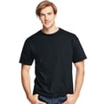 thumbnail image 1 of Hanes T-Shirts à Col Ras du Cou ComfortSoft pour Hommes, Lot de 4, 2TG, Noir, 1 of 5