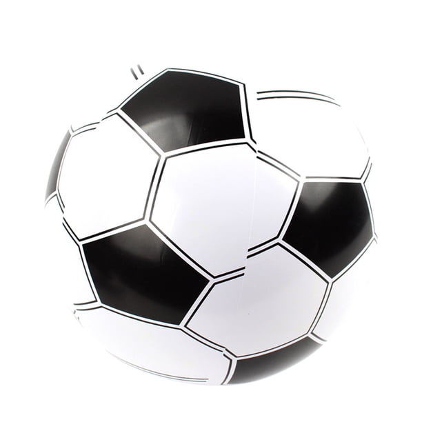 CQCYD Ballon de Football Gonflable de Plage en PVC Épais, Jouet Aquatique pour Piscine Jeu Extérieur Prise Ergonomique, Activité de Fête d'Été, Ballon