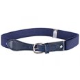 thumbnail image 1 of Kids Elastic Adjustable Strech Belt with Leather Closure - Navy, 1 of 1