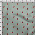 thumbnail image 3 of oneOone Polyester Lycra Fabric Strawberry Fruit Fabric Prints by Yard 56 Inch Wide, 3 of 4