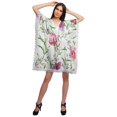 thumbnail image 2 of Moomaya Robe Courte de Caftan de Plage, Robe de Couverture Imprimée, Kaftan pour Femmes, Tenue de Plage, Couverture, 2 of 4
