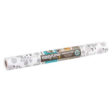 Revêtement pour étagères Smooth Top Easy Liner, Fleurs de minuit, 50,8 cm x 1,83 m (20 po x 6 pi)