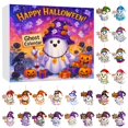 thumbnail image 1 of Ensembles de Compte à Rebours Halloween Ornements Suspendus Imprimés Plats 2D Calendrier de Compte à Rebours Mignon en Acrylique, 1 of 7