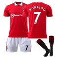 thumbnail image 1 of Ronaldo Man United Soccer Jersey Set For Kids, 1 of 2