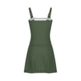 thumbnail image 4 of Jinhomg Maillots de Bain de Vacances pour Femmes Tankini Modeste Maillots de Bain Légers Confortables Bretelles Spaghetti Encolure Carrée Robe de Bain Maillot Dermoprotecteur Tenue de Plage Rabais de 90 pour Cent Liquidation Vert Armée TTTG, 4 of 10