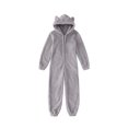 thumbnail image 1 of Solid Color Parent-Child Suit, Long Sleeve Family Pajamas Set, Round Neck Zipper Hoodie, 1 of 7