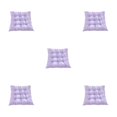 thumbnail image 1 of serony Waterproof Seat Cushion For Outdoor Activities Breathable Polyester Fabric Pearl Filling Polyester Fabric Is Light Purple 5Set, 1 of 6