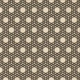 thumbnail image 1 of Ahgly Company Machine Washable Indoor Square Transitional Chocolate Brown Area Rugs, 5' Square, 1 of 7
