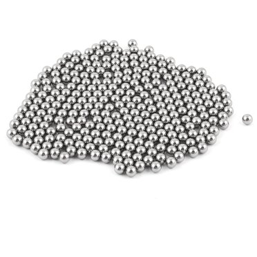 Unique Bargains 370 Pcs Replacing Parts 5mm Diameter Bike Bicyle Steel Ball Bearing