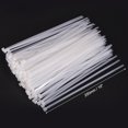 thumbnail image 2 of Uxcell 9.84" x 0.11" White Cable Zip Ties Self-Locking Nylon Tie Wraps 150 Pack, 2 of 5