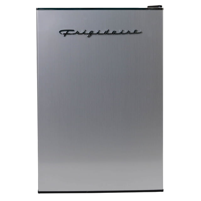 Frigidaire 2.5 Cu. ft. Compact Refrigerator with Freezer Compartment, Platinum Mini Fridge for Bedroom, Dorm, Office, Apartment