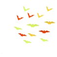 thumbnail image 1 of EGNMCR Three-Dimensional Halloween Yellow, Green And Red Luminous Bats Hanging Flags Desk Mat, 1 of 1