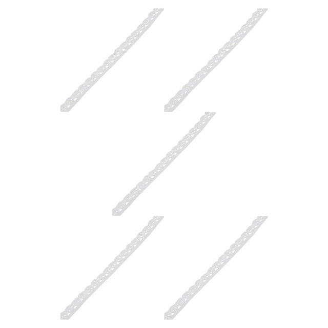 Youkk 1 Roll Lace Craft Ribbon Exquisite Useful Charming Stylish DIY Craft Sewing Accessory Clothes Supplies Lace Trim Type1 5Set