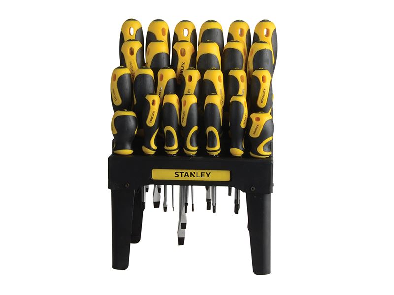 STANLEY® - 062142 Screwdriver Set in Rack, 26 Piece