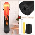 thumbnail image 2 of 1 Set Of Snowboard Wall Mount Hanger Ski Wall Mount Rack Ski Storage Hanger Skateboard Wall Mount Ski Holders for Wall Convenient Ski Holder Snowboard Hanger Wall Mount, 2 of 8