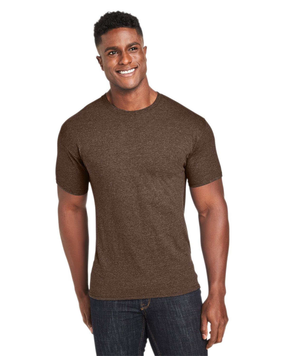 Hanes Perfect-T T-Shirt Triblend Taille jusqu'à 3TG