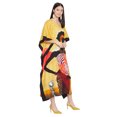 thumbnail image 3 of Robe Maxi pour Femmes en Polyester, Caftans, Robe Ample, Grande Taille, Manches Kimono, Long Kaftan, Robes de Soirée, Kaftan Décontracté d'Été, 3 of 6
