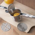 thumbnail image 2 of Spptty Stainless Steel Potato Presser,Kitchen Detachable Stainless Steel Handheld Potato Presser Ricer Food Masher Crusher,Kitchen Crusher   Tool, 2 of 8