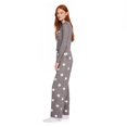 thumbnail image 4 of No Boundaries Women's Pant Pajamas 2-Piece Set, 4 of 6