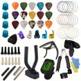 thumbnail image 3 of <p>Guitar Pick Kit, Guitar Accessories Set Capo 66Pcs Lightweight  For Mandolin</p>, 3 of 7