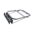 thumbnail image 2 of funtasica Rear Luggage Rack for Motorcycle Support Shelf Iron Electric Bike Cargo Rack Argent, 2 of 9