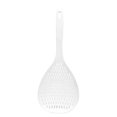 thumbnail image 4 of Strainer Long Handle Heat-resistant Kitchen Skimmer Sifter Plastic Cooking Sieve Scoop Spoon, White, 4 of 6