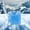 BLUE Size D J1, variant on Czzoypi Ice Crystal Box, Reusable Freezer Blocks for Coolers, Long Lasting Ice Packs for Lunch Bags, Portable Air Conditioner Fan Cooling, Leak-Proof Thickened PE Ice Blocks, Blue