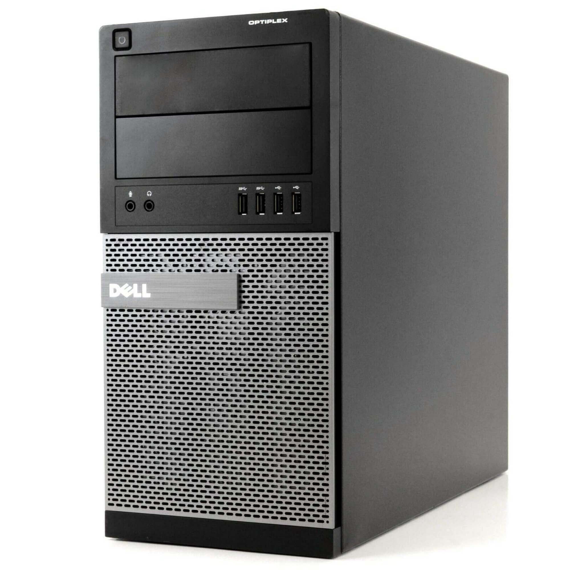 Dell Optiplex 9020 Tower Computer Intel Core i7 4770 8GB 1TB HDD DVD Windows 10 Professional New Keyboard, Mouse,Power cord,WiFi Adapter Refurbished