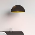 thumbnail image 3 of Dainolite 114-313P-BK-GLD Black Pendant, 3 of 3