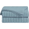 thumbnail image 1 of Unique Bargains Cotton Blanket Decorative Cable Knitted Throw Soft Knit Blankets, 1 of 10