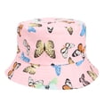 thumbnail image 1 of Birdeem Chapeau de Protection Solaire d'Été Mode Imprimé Papillon Chapeau de Pêcheur Seau Extérieur, 1 of 5