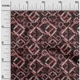 thumbnail image 2 of oneOone Polyester Lycra Dark Rose Brown Fabric Abstract Sewing Craft Projects Fabric Prints By Yard 56 Inch Wide, 2 of 4