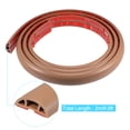 thumbnail image 3 of Uxcell 6.6ft Floor Cord Cover Cable Protector 0.4" W x 0.24" H Cable Management Light Brown, 3 of 6