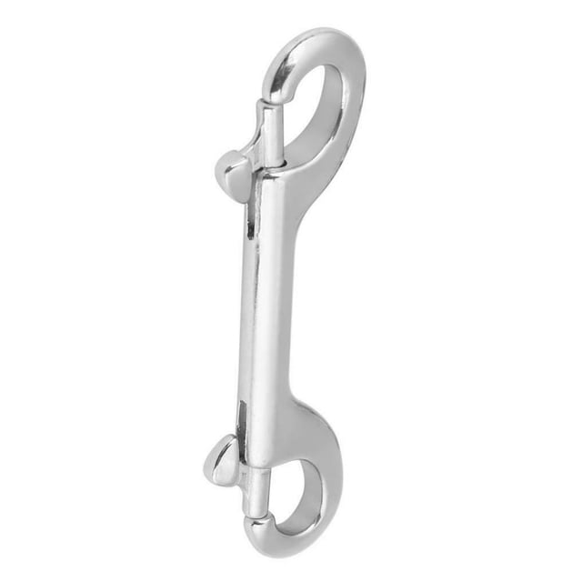 mmirethe Crochet Réutilisable en Acier Inoxydable avec Clip, Support à Double Extrémité, Boucle à Ressort, Accessoires de Voile, Pièces 100mm
