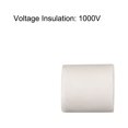 thumbnail image 4 of Unique Bargains 50pcs 6mm Dia Ceramic Tube Insulated Electronic Wire Bundle Heat Insulation Protection Single Bore, 4 of 5