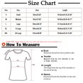 thumbnail image 3 of Pisexur Hauts d'Été pour Femmes, Hauts pour Femmes, Mode Printemps/été Décontractée Ample Col Rond Manches Courtes Hauts pour Dames Vin, 2TG, 3 of 6