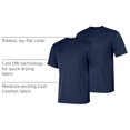 thumbnail image 4 of Hanes Mens Sport Cool DRI Performance Tee 2-Pack, M, Navy, 4 of 6