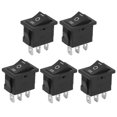 thumbnail image 4 of 10pcs KCD1 Mini Interrupteurs à Bascule 3Pin 3position Bateau Carré Onoff pour les Appareils Ménagers, 4 of 14