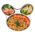 thumbnail image 5 of Liquidation! Assiettes pour Enfants en Acier Inoxydable KITTEHIGM, Plateau de Dîner 3 Sections 304, Plateau de Contrôle de Régime, Plateau de Repas Mignon Divisé Offre Éclairée Offres du Jour, 5 of 5