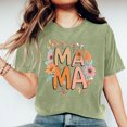 thumbnail image 2 of RKSTN Hauts d'Été pour Femmes Décontractés Coupe Ample Polyvalents T-Shirts Graphiques Mode à Imprimé Floral Respirants Manches Courtes Col Rond T-shirt Blouses, Cadeaux de la Fête des Mères, 2 of 5