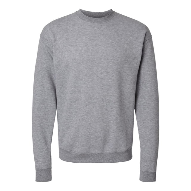 Hanes Chandail Molletonné à Col Ras du Cou pour Hommes Perfect, TG, Acier Pâle