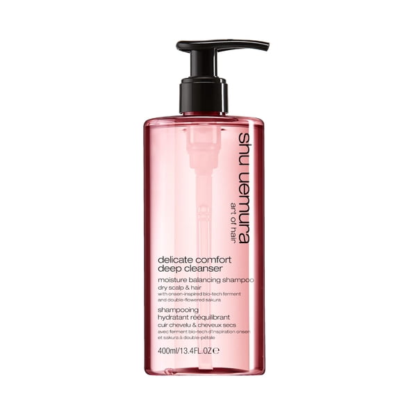 Shu Uemura Delicate ComFort Clarifying Shampoo For Dry Scalp & Hair - Cleanses and Softens Dry Hair, With Essential Nutrients and Antioxidants