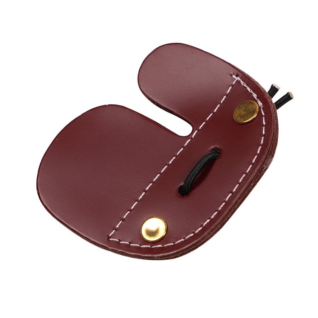 Youkk Finger Tab Recurve Bow Protective Accessory Practical Target Hand Protector Wear-resistant Fingers Guard for Adults