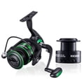 thumbnail image 2 of Spinning Reel 13 Stainless Steel Shielded Bearings Powerful Baking Finish Body 5.11 Gear Ratio With Spare ,Rigid Aluminum Skeletal Frame, 2 of 6