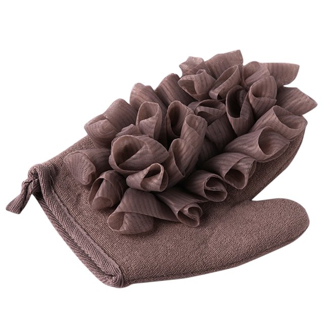 Agiferg Bath Sponge Gloves with Shower Loofahs Multifunctional Exfoliating Back