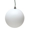 thumbnail image 1 of Vickerman N596011M 2.4 in. White Matte Christmas Ornament Ball - 60 per Box, 1 of 1