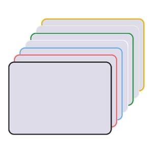 Petit tableau blanc à sec Mini Tableau blanc,8.3 x12 Inch Small Dry Effase Board Marquer Board Dry Erase Lapboards Handheld Personal White Boards for Students Whiteboard office