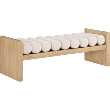 Meridian Furniture Waverly Cream Bench